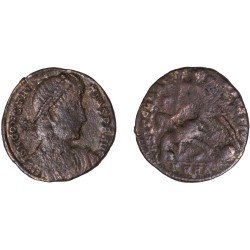 Moneda Imperio Romano Maiorina Constancio II 351-352 d.C. Moneda Imperio Romano Maiorina Constancio II 351-352 d.C.