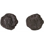 Moneda Imperio Romano Antoniniano Divo Claudio II 270 d.C. 