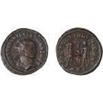 Moneda Imperio Romano Radiado post reforma Diocleciano 295-298 d.C.