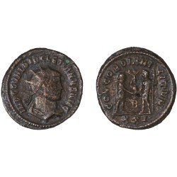 Moneda Imperio Romano Radiado post reforma Diocleciano 295-298 d.C.