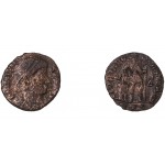 Moneda Imperio Romano Centenional Valente 367-375 d.C.