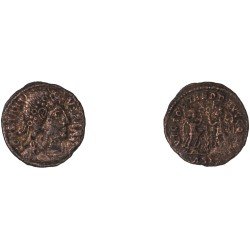 Moneda Imperio Romano Centenional Constancio II 346-348 d.C.