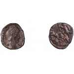 Moneda Imperio Romano Maiorina Constancio II 356-358 d.C. Moneda Imperio Romano Maiorina Constancio II 356-358 d.C.