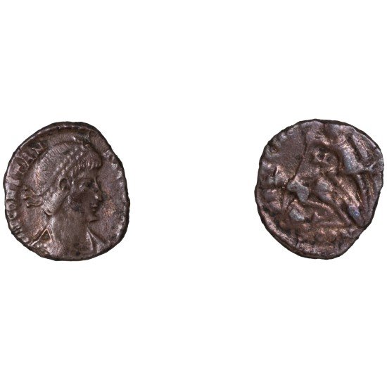 Moneda Imperio Romano Maiorina Constancio II 356-358 d.C. Moneda Imperio Romano Maiorina Constancio II 356-358 d.C.