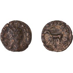 Moneda Imperio Romano Antoniniano Galieno 267-268 d.C. Moneda Imperio Romano Antoniniano Galieno 267-268 d.C.