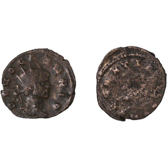 Moneda Imperio Romano Antoniniano Divo Claudio II 270 d.C. Moneda Imperio Romano Antoniniano Divo Claudio II 270 d.C.