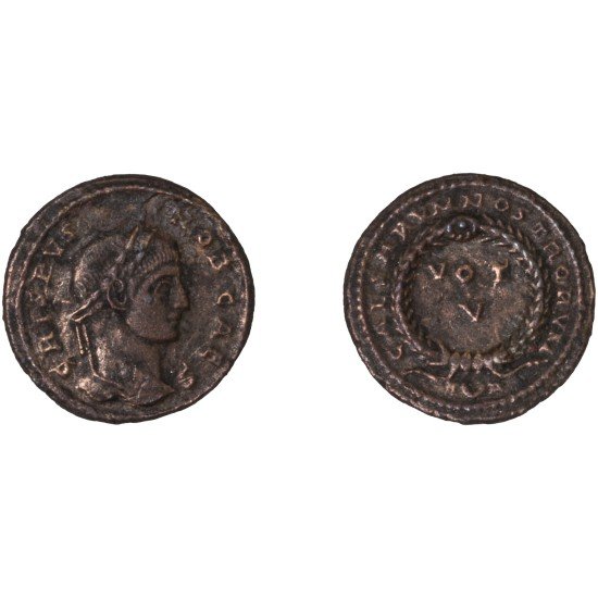 Moneda Imperio Romano Centenional Crispo 321-322 d.C. Moneda Imperio Romano Centenional Crispo 321-322 d.C.