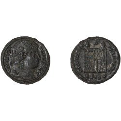 Moneda Imperio Romano Centenional Constantino I 328-329 d.C. Moneda Imperio Romano Centenional Constantino I 328-329 d.C.
