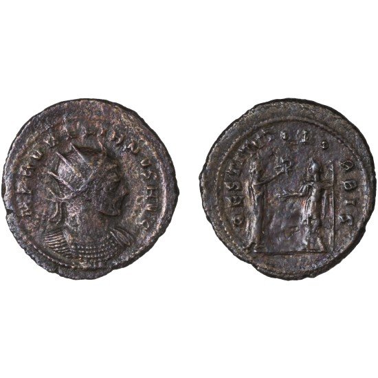Moneda Imperio Romano Antoniniano Aureliano 273-274 d.C. Moneda Imperio Romano Antoniniano Aureliano 273-274 d.C.