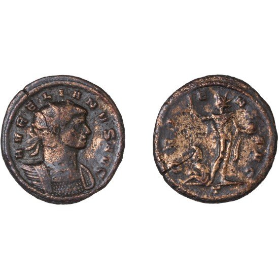 Moneda Imperio Romano Antoniniano Aureliano 273 d.C. Moneda Imperio Romano Antoniniano Aureliano 273 d.C.