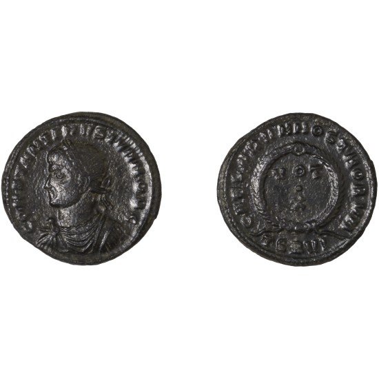 Moneda Imperio Romano Centenional Constantino II 320-321 d.C. Moneda Imperio Romano Centenional Constantino II 320-321 d.C.