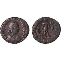 Moneda Imperio Romano Maiorina Valentiniano II 379-383 d.C. Moneda Imperio Romano Maiorina Valentiniano II 379-383 d.C.