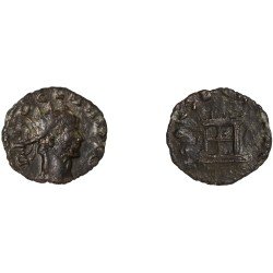 Moneda Imperio Romano Antoniniano Divo Claudio II 270 d.C. Moneda Imperio Romano Antoniniano Divo Claudio II 270 d.C.