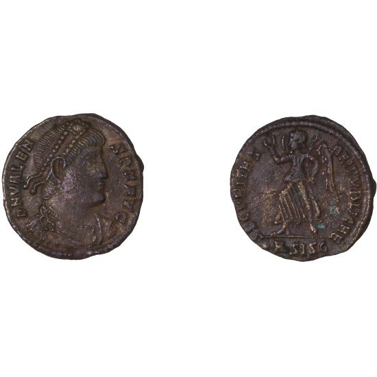 Moneda Imperio Romano Centenional Valente 365-367 d.C.