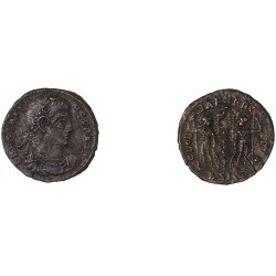 Moneda Imperio Romano Centenional Constancio II 337-340 d.C. Moneda Imperio Romano Centenional Constancio II 337-340 d.C.