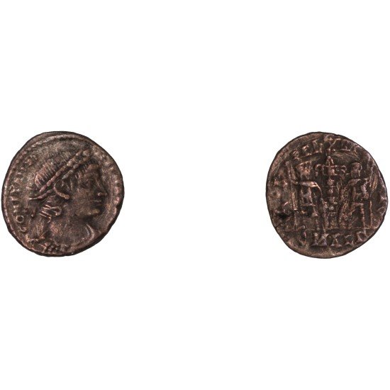 Moneda Imperio Romano Centenional Constantino II 337-340 d.C. Moneda Imperio Romano Centenional Constantino II 337-340 d.C.