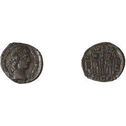 Moneda Imperio Romano Centenional Constantino II 337-340 d.C. Moneda Imperio Romano Centenional Constantino II 337-340 d.C.