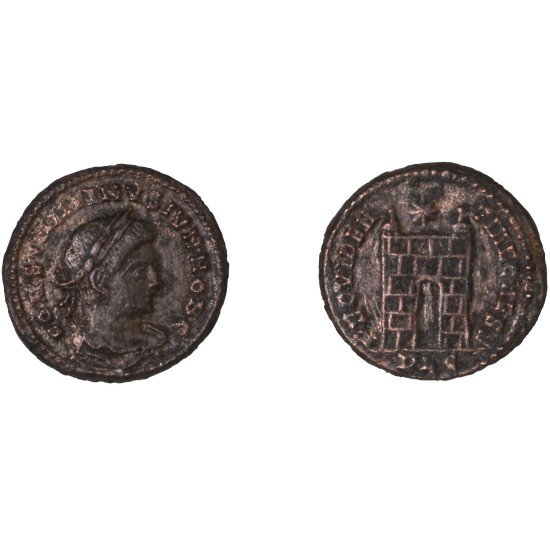 Moneda Imperio Romano Centenional Constantino II 324-325 d.C.