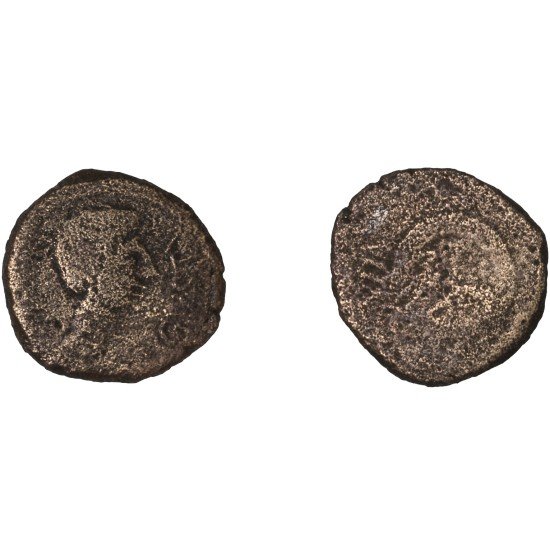 Moneda Imperio Romano Semis Augusto 27 a.C. – 14 d.C. Moneda Imperio Romano Semis Augusto 27 a.C. – 14 d.C.