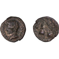 Moneda Imperio Romano Semis Augusto 27 a.C. – 14 d.C. Moneda Imperio Romano Semis Augusto 27 a.C. – 14 d.C.