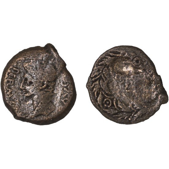 Moneda Imperio Romano As Augusto 27 a.C. – 14 d.C. Moneda Imperio Romano As Augusto 27 a.C. – 14 d.C.