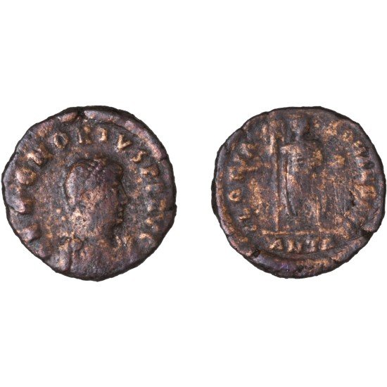 Moneda Imperio Romano Decargiro Honorio 393-395 d.C. Moneda Imperio Romano Decargiro Honorio 393-395 d.C.