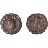 Moneda Imperio Romano Decargiro Honorio 393-395 d.C.