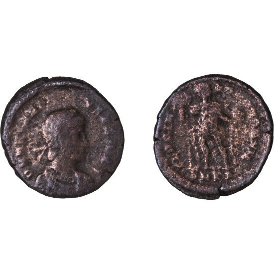 Moneda Imperio Romano DecargiroArcadio 393-395 d.C.
