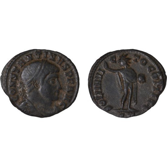 Moneda Imperio Romano Follis Constantino I312-313 d.C. Moneda Imperio Romano Follis Constantino I312-313 d.C.