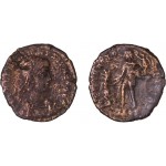 Moneda Imperio Romano Maiorina Valentiniano II 379-383 d.C. 