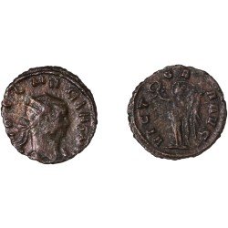 Moneda Imperio Romano Antoniniano Claudio II después de 268 d.C. Moneda Imperio Romano Antoniniano Claudio II después de 268 d.C.