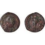 Moneda Imperio Romano Maiorina Valentiniano II 387-392 d.C.