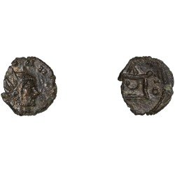 Moneda Imperio Romano Antoniniano Divo Claudio II 270 d.C. Moneda Imperio Romano Antoniniano Divo Claudio II 270 d.C.