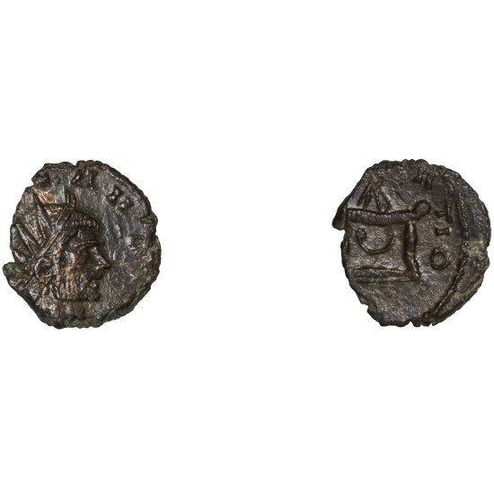 Moneda Imperio Romano Antoniniano Divo Claudio II 270 d.C. Moneda Imperio Romano Antoniniano Divo Claudio II 270 d.C.