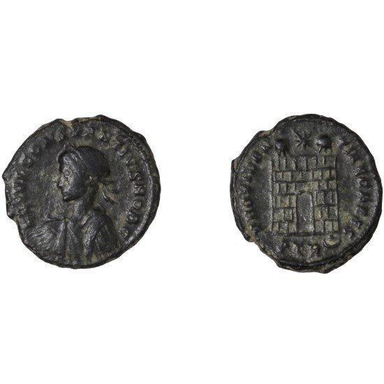Moneda Imperio Romano Centenional Constancio II 325-326 d.C.