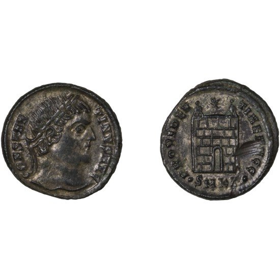 Moneda Imperio Romano Centenional Constantino I 326-327 d.C. Moneda Imperio Romano Centenional Constantino I 326-327 d.C.