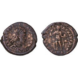 Moneda Imperio Romano Decargiro Arcadio 393-395 d.C.