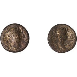 Moneda Imperio Romano Hemiassarion Siglos I-II d.C. Moneda Imperio Romano Hemiassarion Siglos I-II d.C.