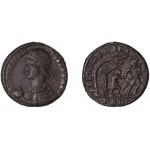 oneda Imperio Romano  ½ maiorina Constancio II 348-349 d.C.