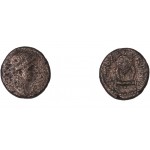 Moneda Imperio Romano Dicalco Nerón 59-60 d.C.