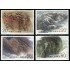 China 3069/72 1991 Vistas del monte Hengshan montaña sagrada del Norte MNH
