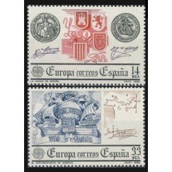 España Spain 2657/58 1982 Europa MNH España Spain 2657/58 1982 Europa MNH