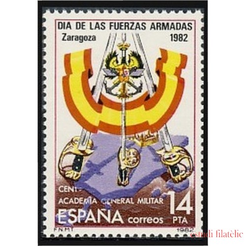España Spain 2659 1982 Día de las Fuerzas Armadas MNH