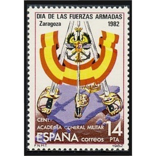 España Spain 2659 1982 Día de las Fuerzas Armadas MNH España Spain 2659 1982 Día de las Fuerzas Armadas MNH