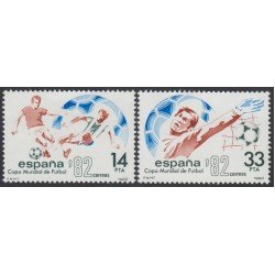 España Spain 2661/62 1982 Copa Mundial Fútbol MNH España Spain 2661/62 1982 Copa Mundial Fútbol MNH
