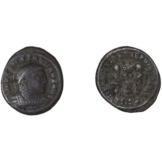 Moneda Imperio Romano Centenional Constantino I 318 d.C. Moneda Imperio Romano Centenional Constantino I 318 d.C.