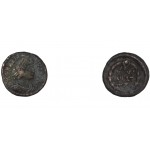 Moneda Imperio Romano ¼ de maiorina Graciano 381-383 d.C. Moneda Imperio Romano ¼ de maiorina Graciano 381-383 d.C.