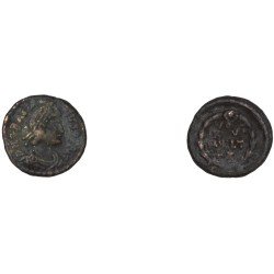Moneda Imperio Romano ¼ de maiorina Graciano 381-383 d.C.
