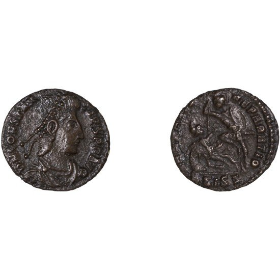 Moneda Imperio Romano Maiorina Constancio II 356-358 d.C.