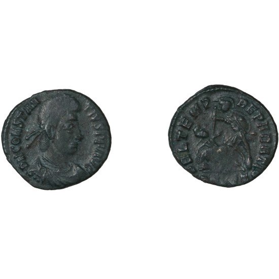 Moneda Imperio Romano Maiorina Constancio II 356-358 d.C. Moneda Imperio Romano Maiorina Constancio II 356-358 d.C.